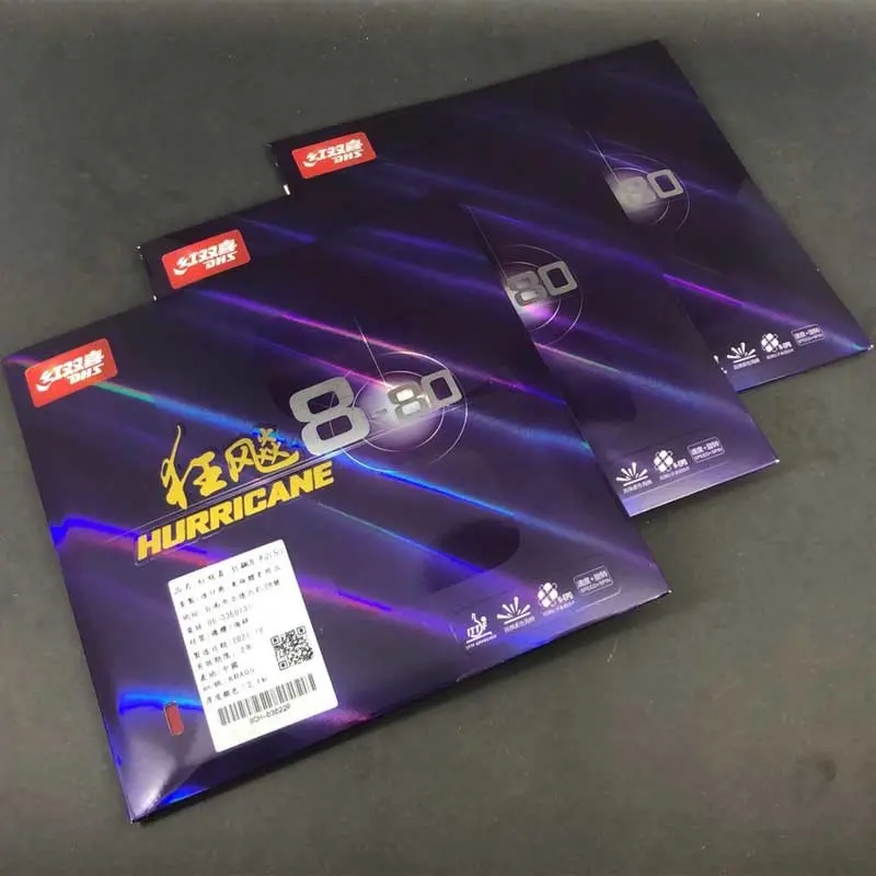 紅雙喜 狂飆8-80【新一代 柔彈高黏型】 圖 2