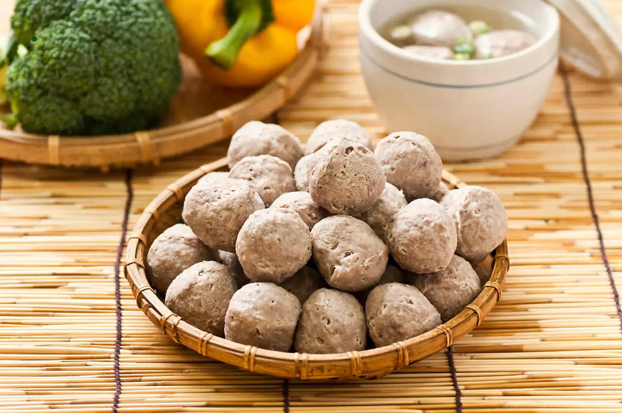 這是貢丸的替代文字