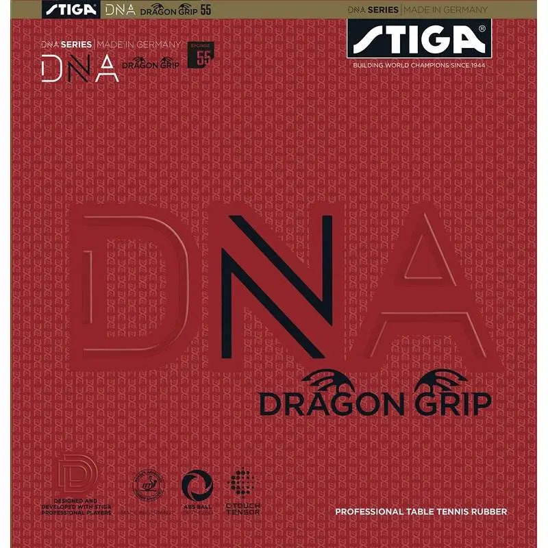 STIGA DNA Dragon grip 赤龍